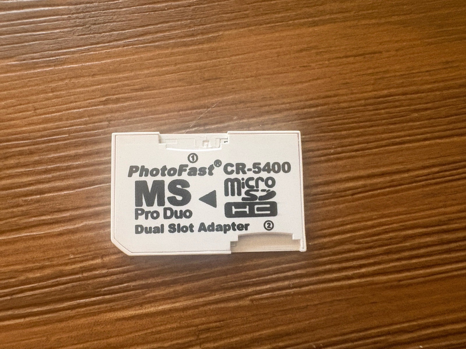 For Sony PSP MicroSDHC to Memory Stick MS Pro Duo Card Adapter, Double TF slot