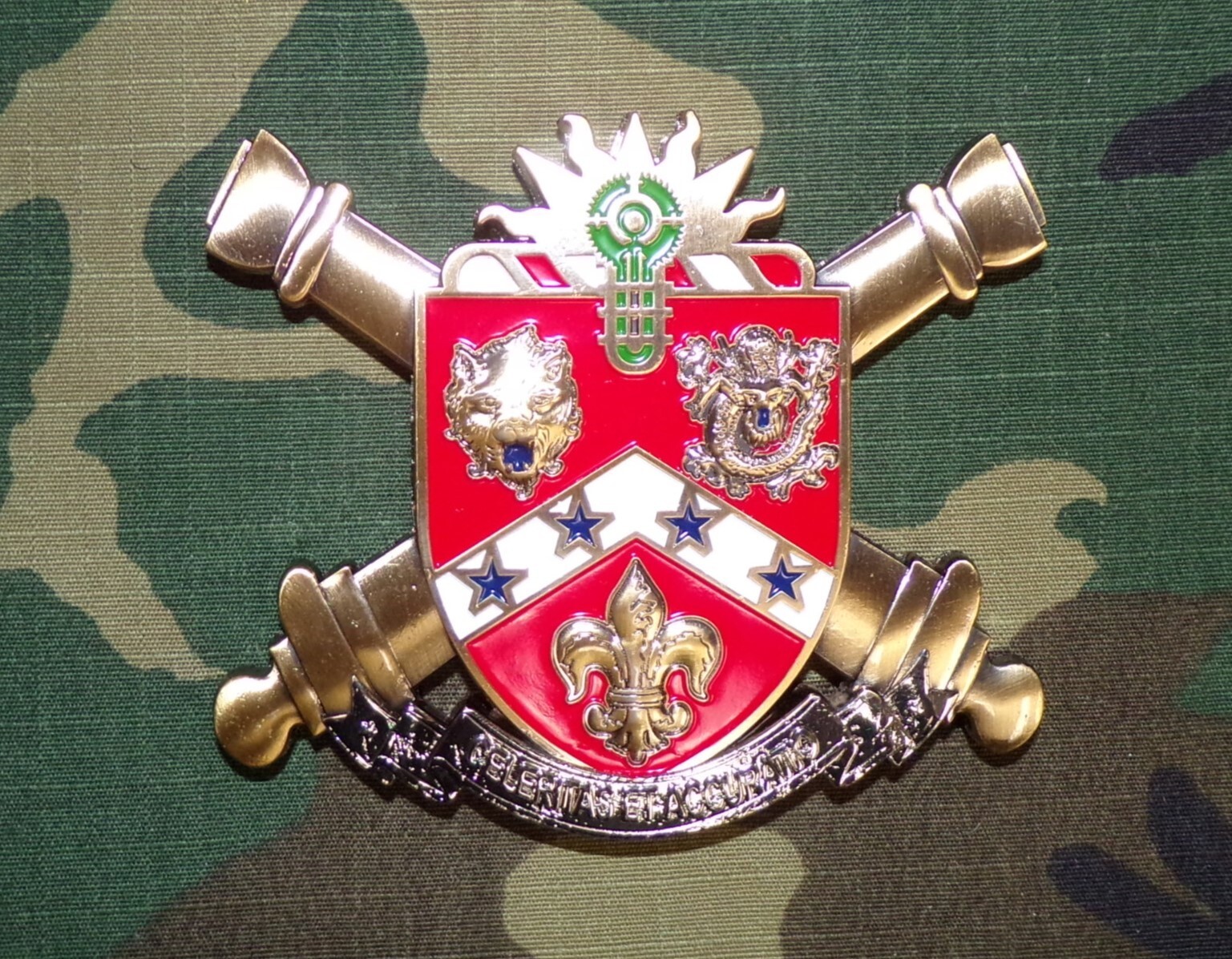 US Army 3rd Field Artillery Battalion Command Team Coin for Excellence #'d