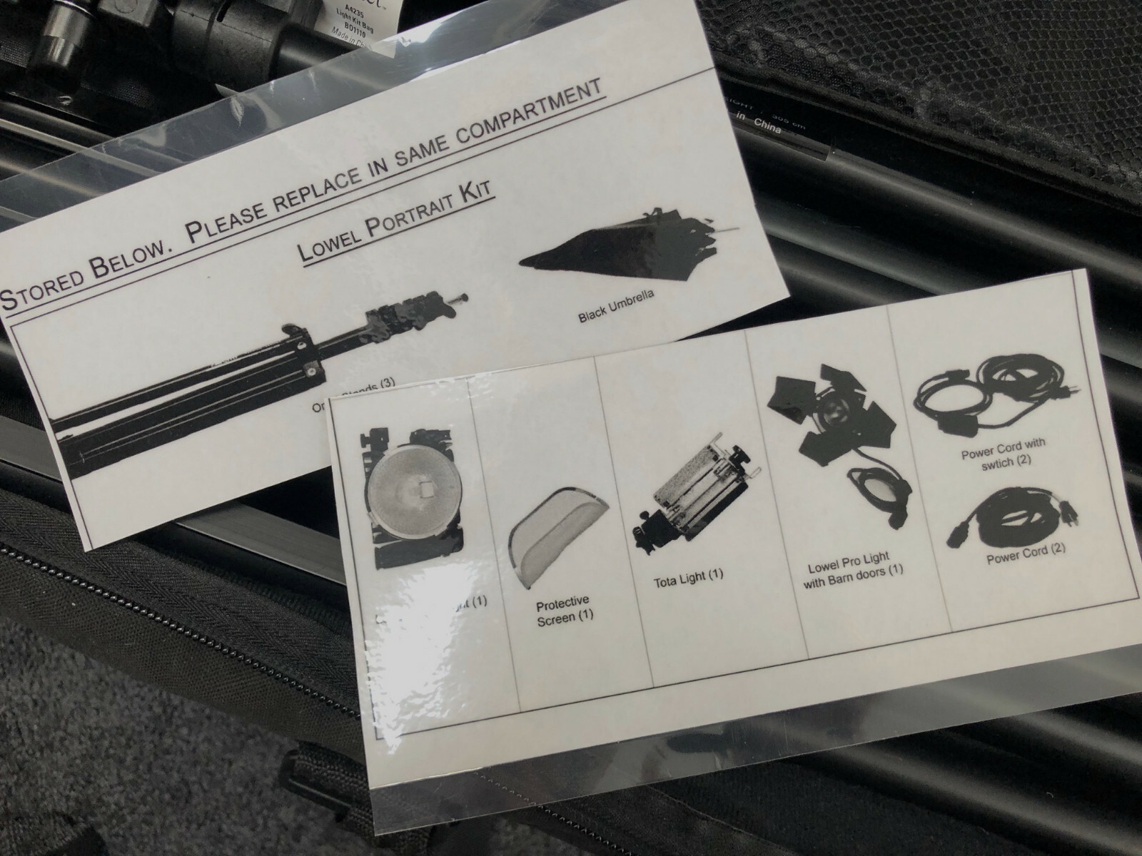Lowel Portrait Three-Light Kit 401440 w/Case