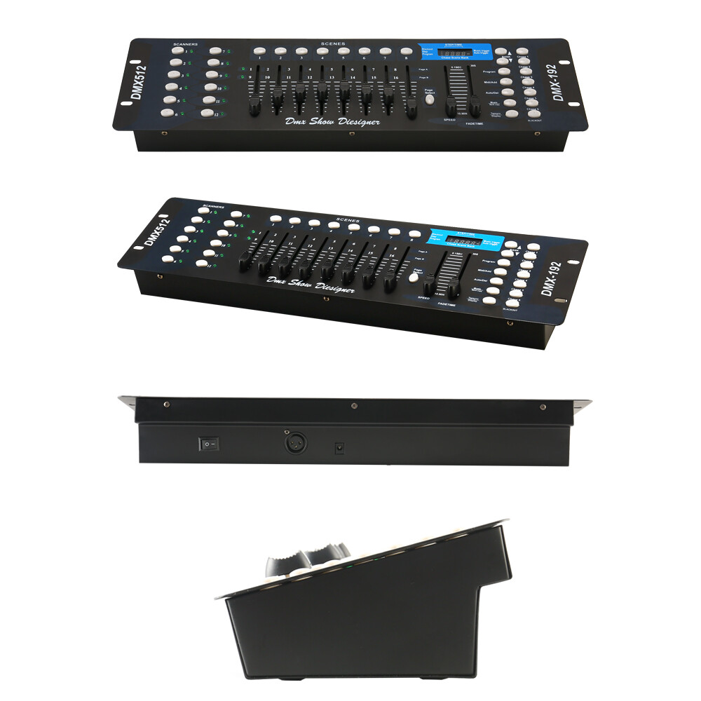 192 Channel Controller Operator Console For Stage DJ Party Lighting DMX 512