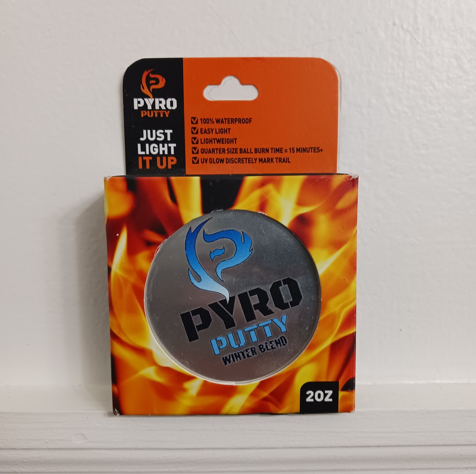 Pyro Putty Winter Blend 2oz Waterproof Outdoor Fire Starter Portable Camp Tool