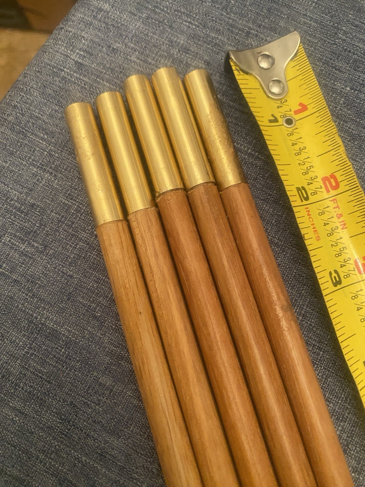 Hickory Ramrod 28 7/8” X 3/8”D Made For 29” Muzzleloader Barrels.
