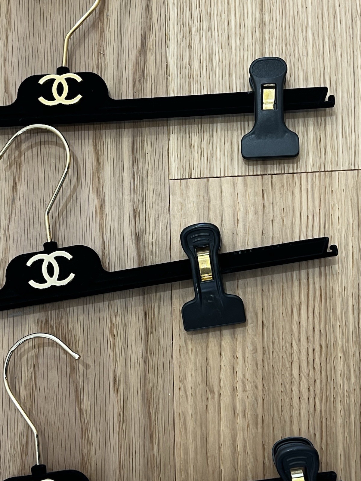 5 Authentic CHANEL Hangers Skirts & Pants Set