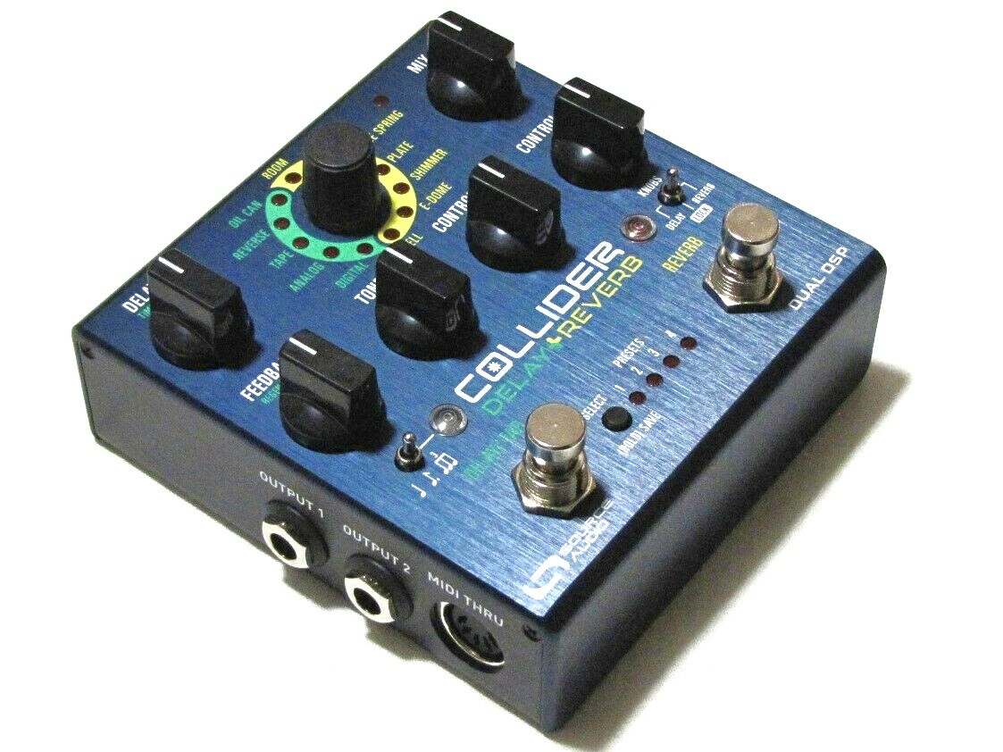 Used Source Audio SA263 Collider Delay Reverb Dual DSP Guitar Effects Pedal