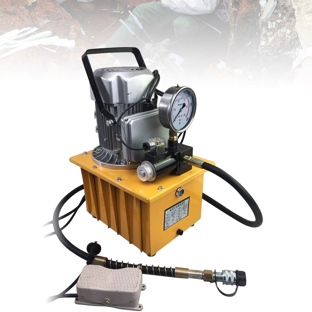 Electric Hydraulic Pump 110V Pedal Control 10,152 PSI High Efficiency