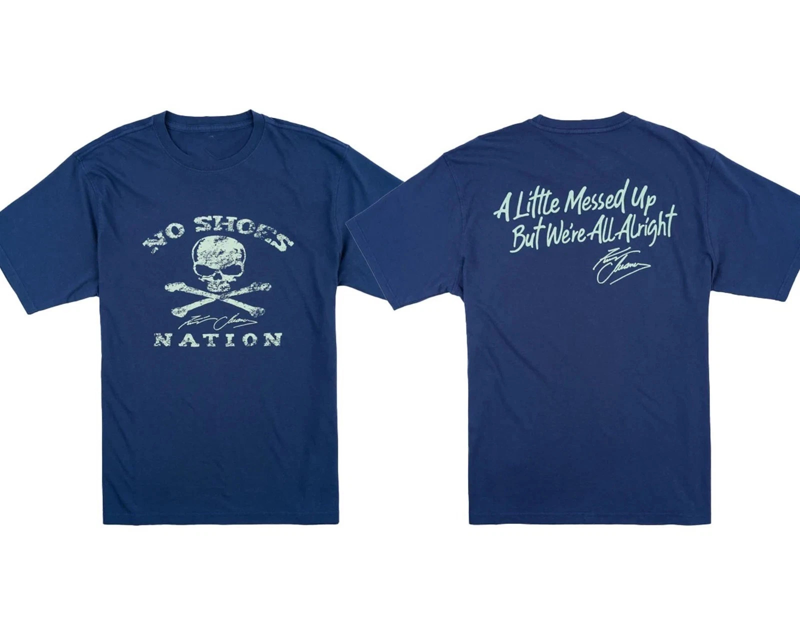 No Shoes Nation Navy Shirt T-Shirt HOT ITEM (navy)