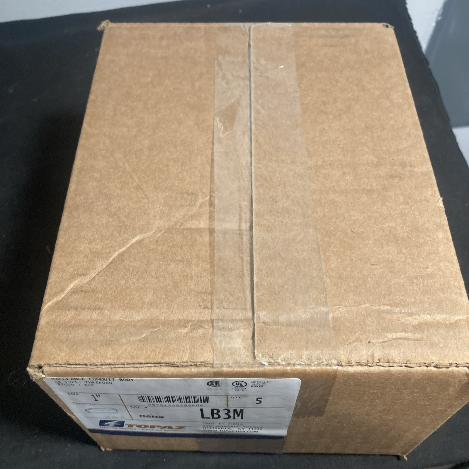 Topaz 1” LB3M 5 Pack Case