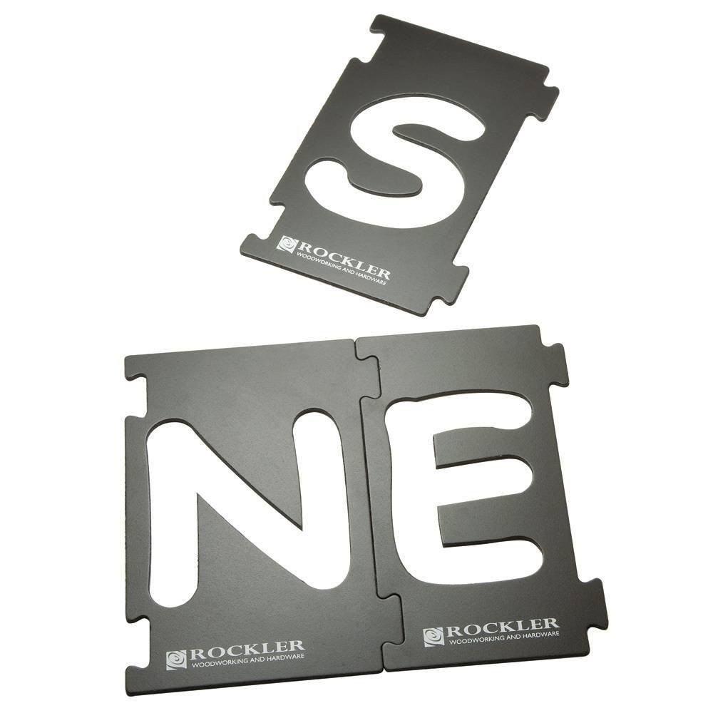 Router Letter Template Set (4” H) – Comic Sans Font Letter Router Template – ...