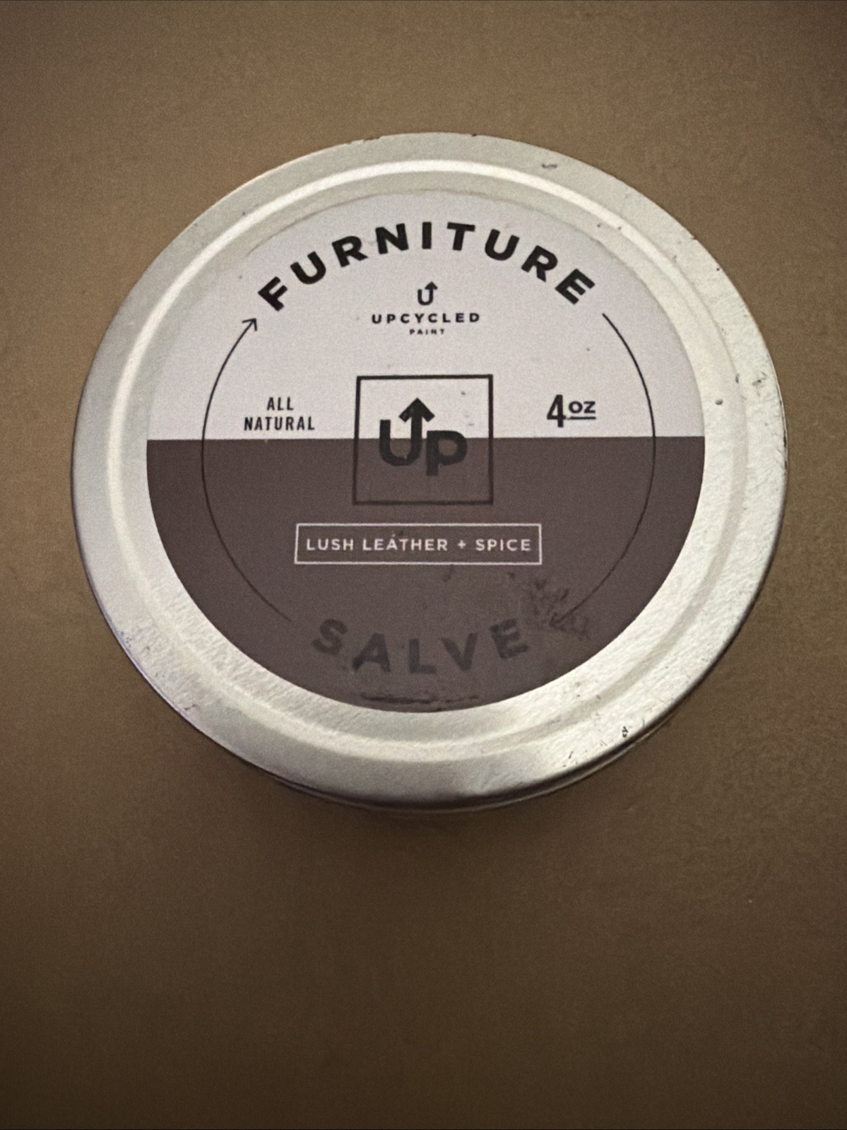New All Natural UpCycled Paint Furniture Salve Lush Leather + Spice 4oz USA Made