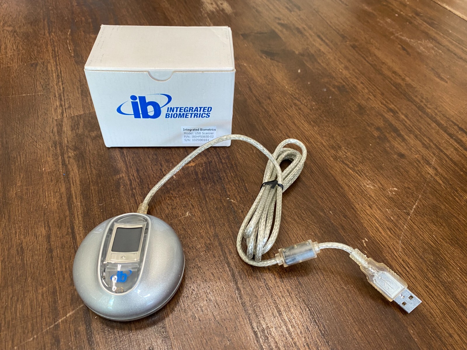 Brand New Integrated Biometrics Fingerprint Reader Scanner (Compact / USB)