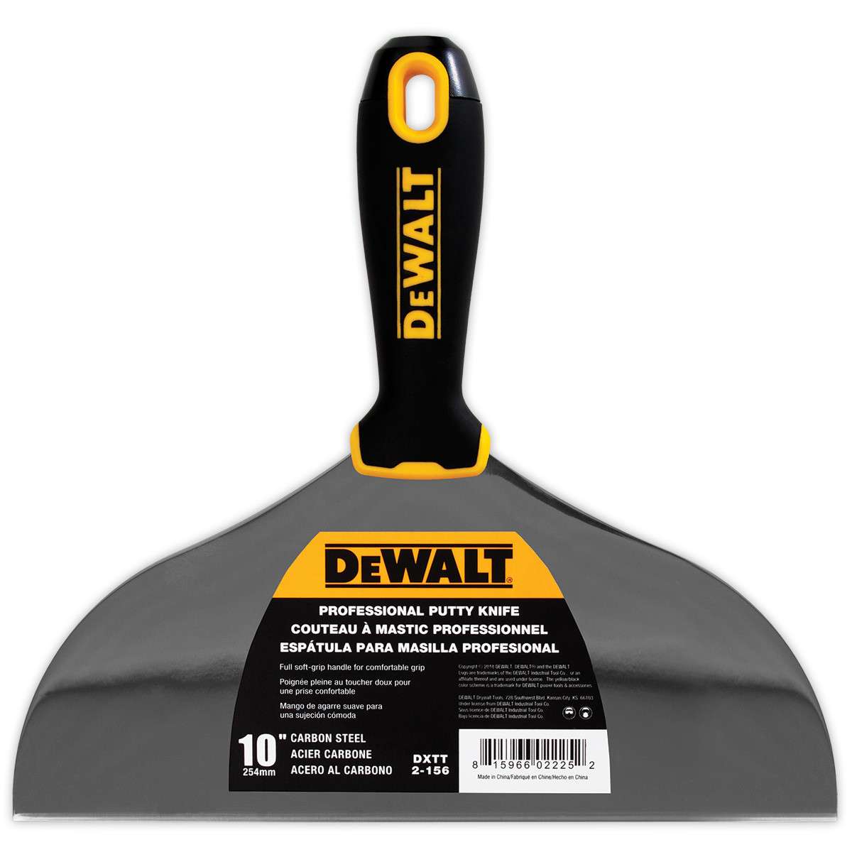DEWALT 6 Piece Putty Knife Set 3" 4" 5" 6"8" 10" Carbon Steel | DXTT-3-149