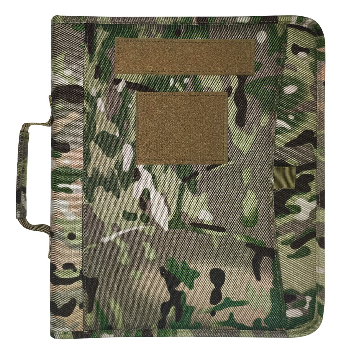 Tactical A4 3-Ring Binder Padfolio Notepad Weatherproof Notebook Cover w/ Zipper