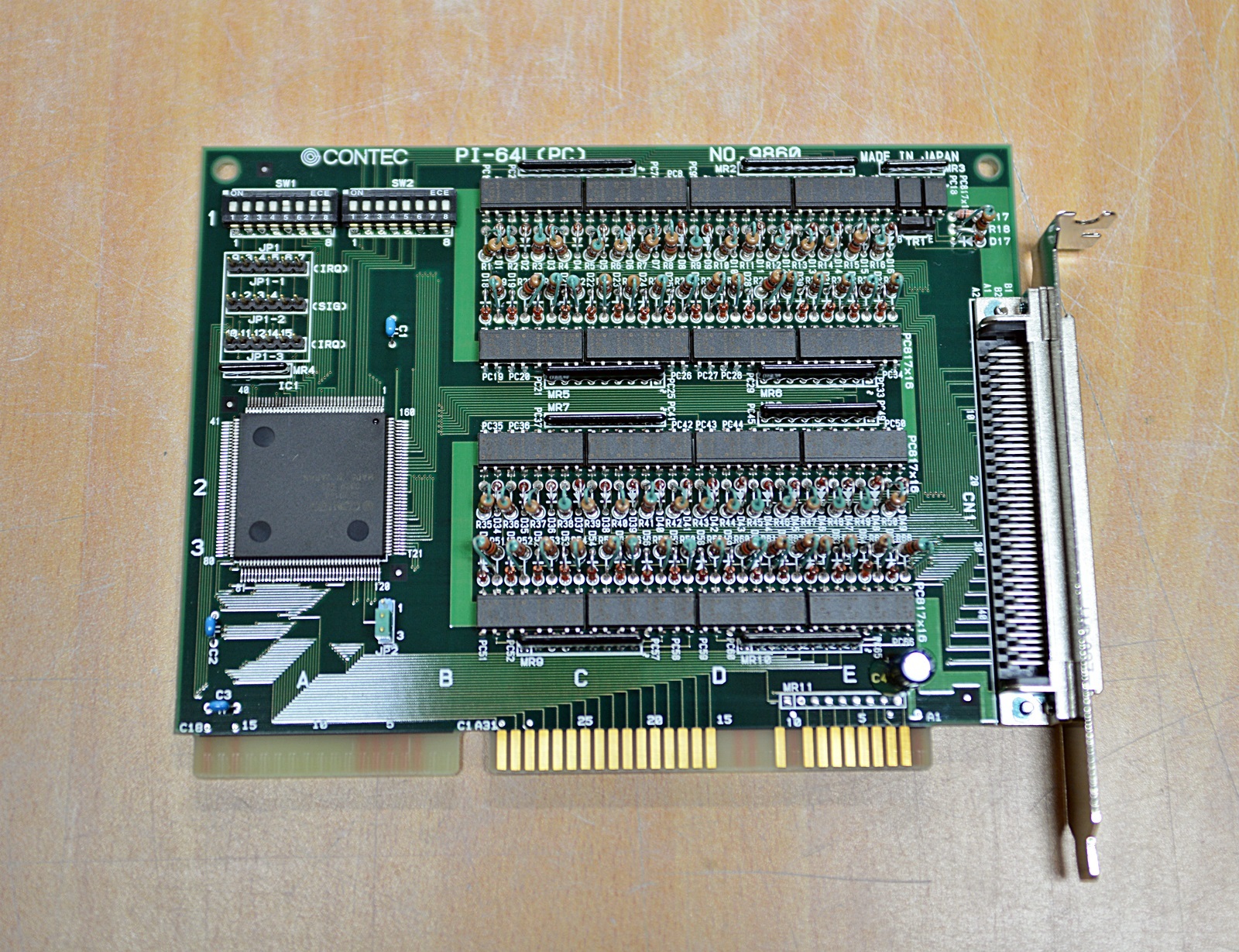 Contec ISA Card PI-64L(PC) NO.9860
