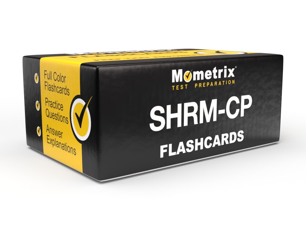 SHRM CP Exam Prep Study Cards (boxed)
