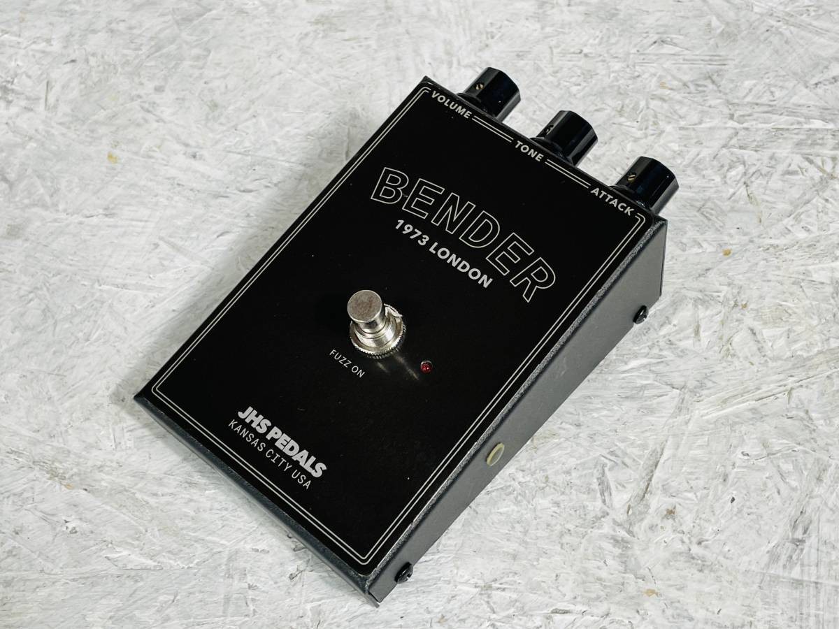 JHS Pedals BENDER Fuzz Guitar Effects Pedal Vintage Tone