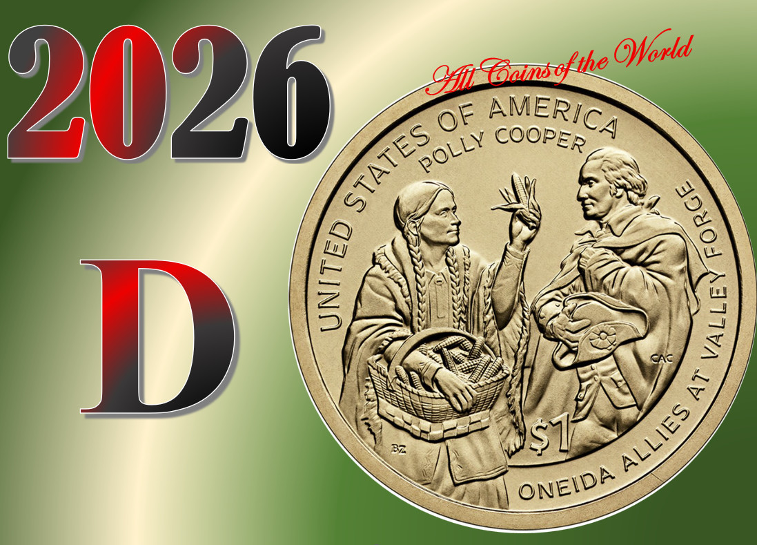 2026 D  Native American $1 Coin - UNC - 1 coin