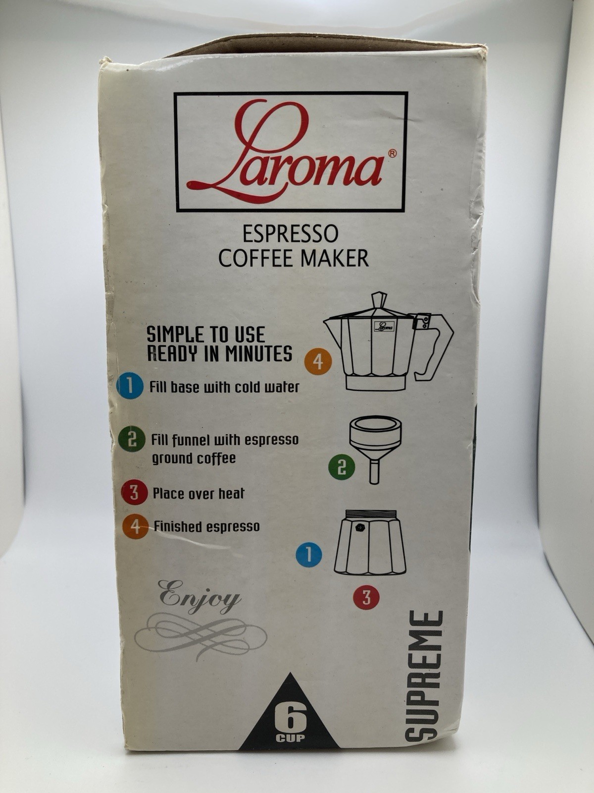 Espresso Laroma Coffee Maker 3 Cup