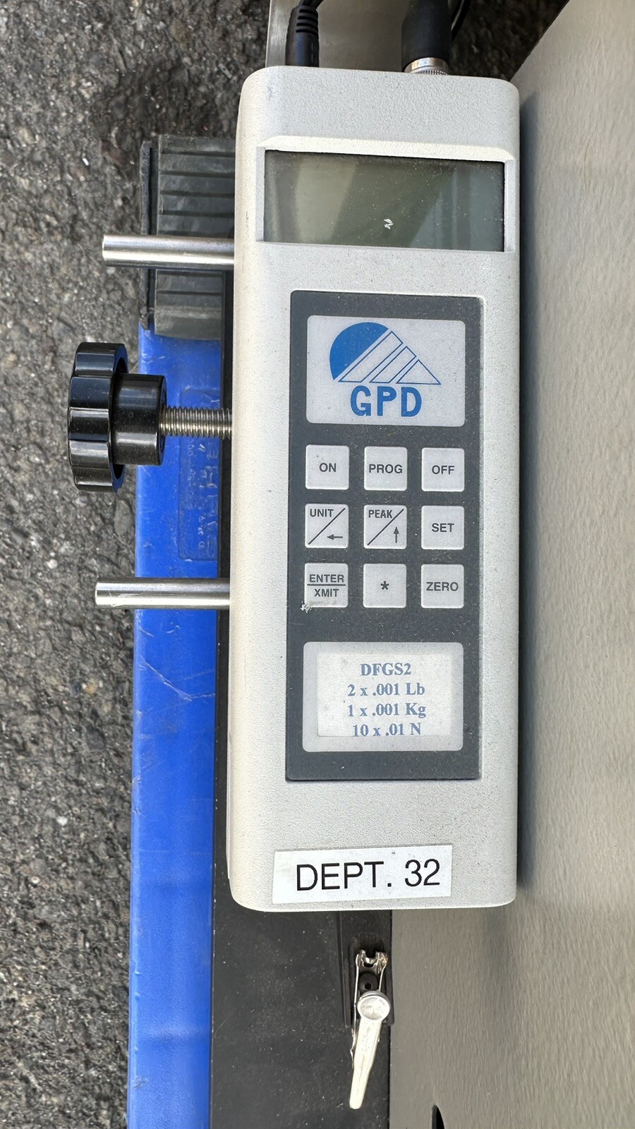 GPD PBFT856VS Peel Back Force Tester