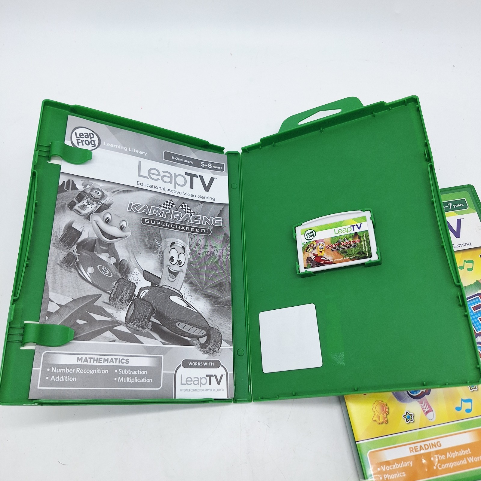 Lot Of 6 Leap Frog Tv Educational Gaming Games All Complete In Cases And Working