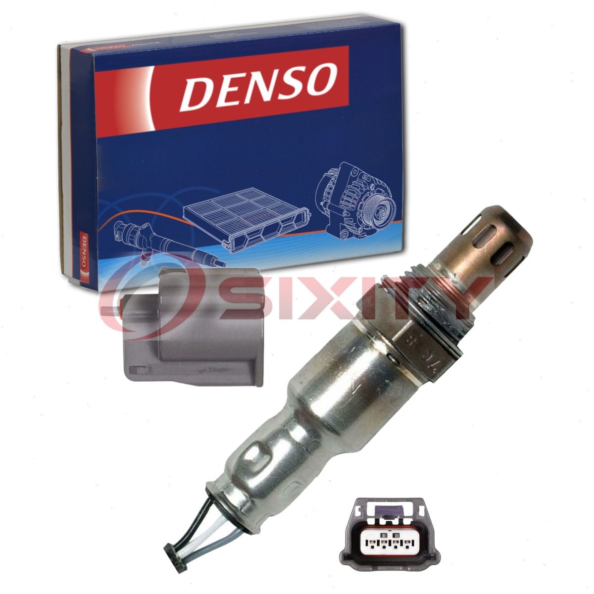 Denso Downstream Oxygen Sensor for 2014-2018 Nissan Versa Note 1.6L L4 iv