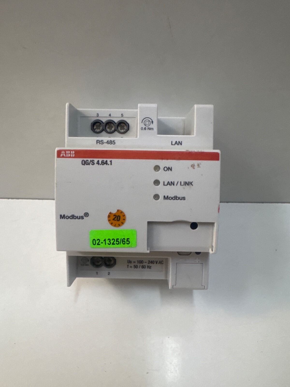 abb QG/S 4.64.1 2CDG110233R0011 Energy Analyzer