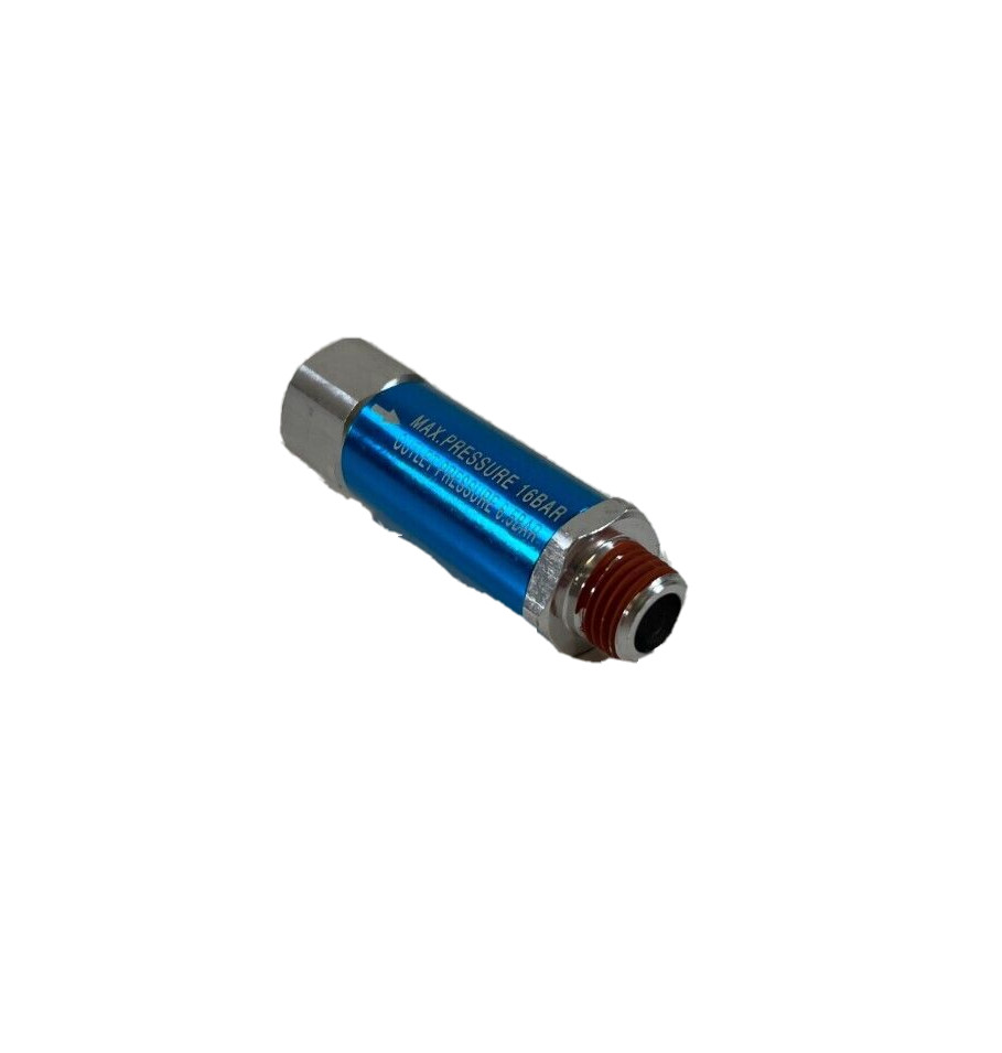 IN LINE PRESET PRESSURE REGULATOR FOR PNEUMATIC AIR TOOL, 94 PSI, 1/4 NPT