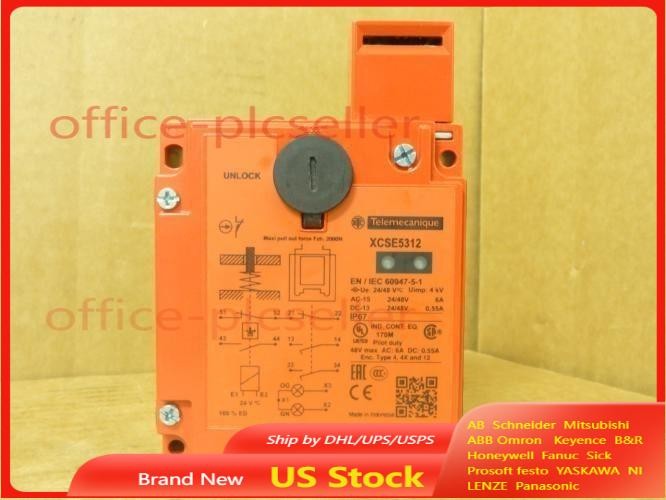 Telemecanique XCSE5312 Safety Interlock Limit Switch 240/480 US Free TAX