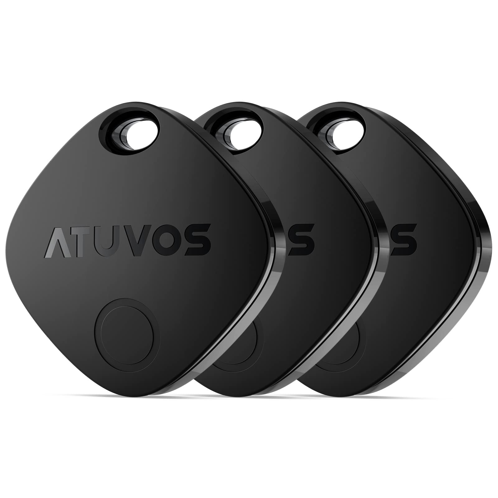 ATUVOS Air Tracker Tags-3 Pack, Bluetooth Luggage Tracker Works with Apple Fi...