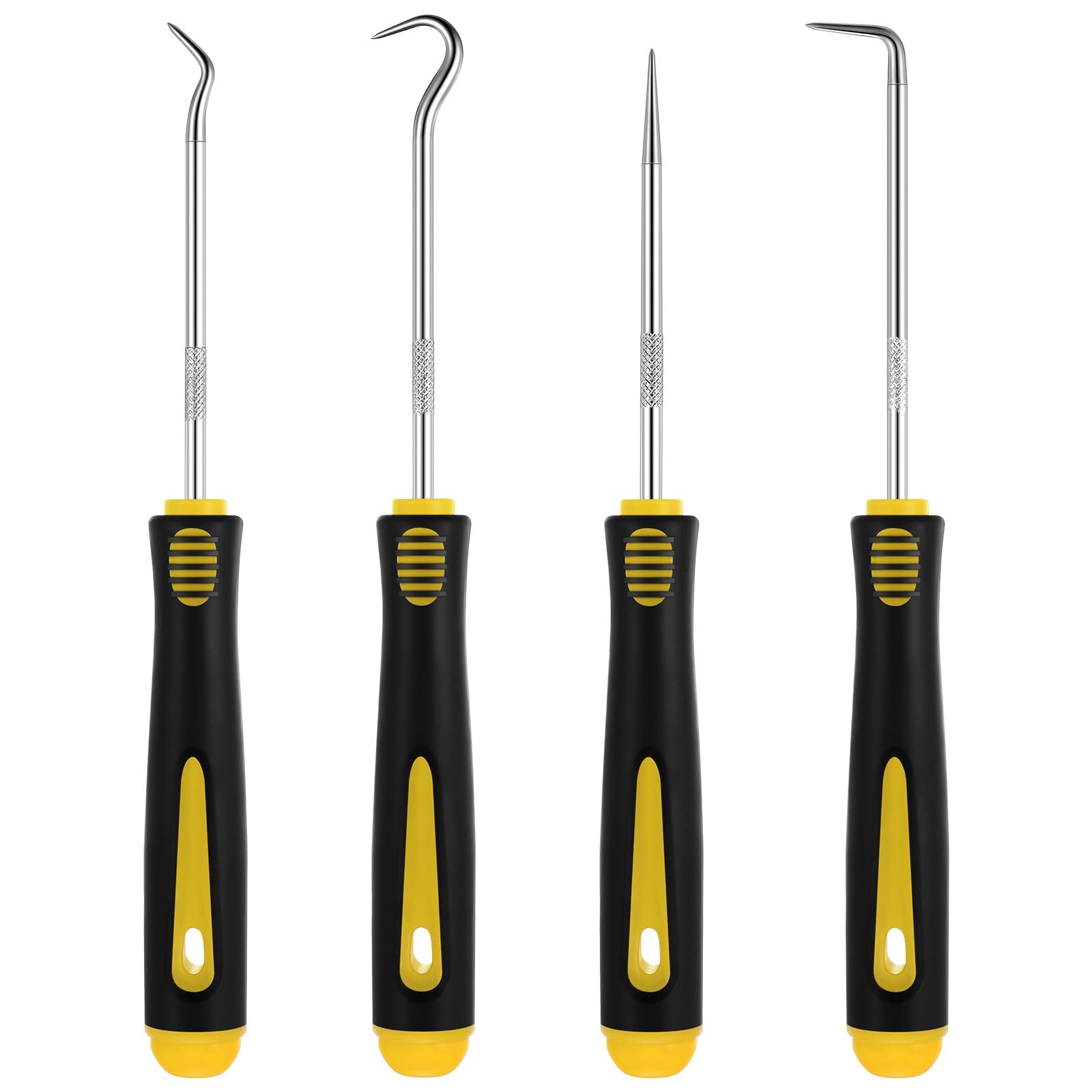 4 Pcs Pick and Hook Set Precision Automotive Mechanic Picks Tools Set for Car...