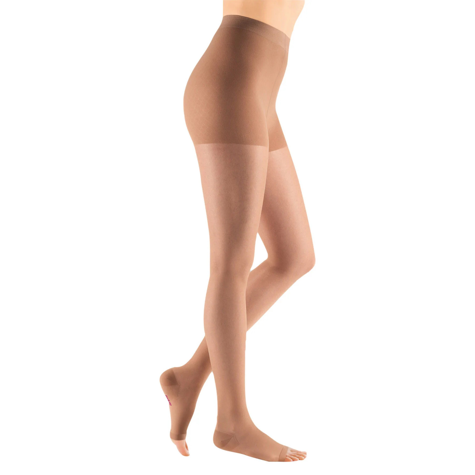 Mediven Sheer & Soft Open Toe Pantyhose 30-40 mmHg