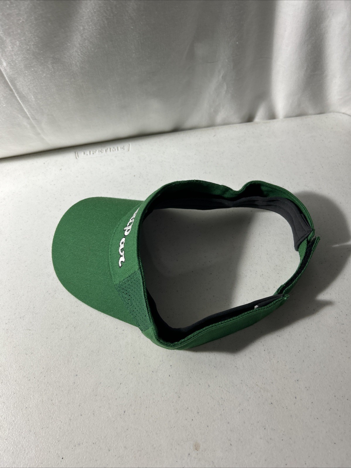 Club Par Adjustable Strap Green Visor Hat