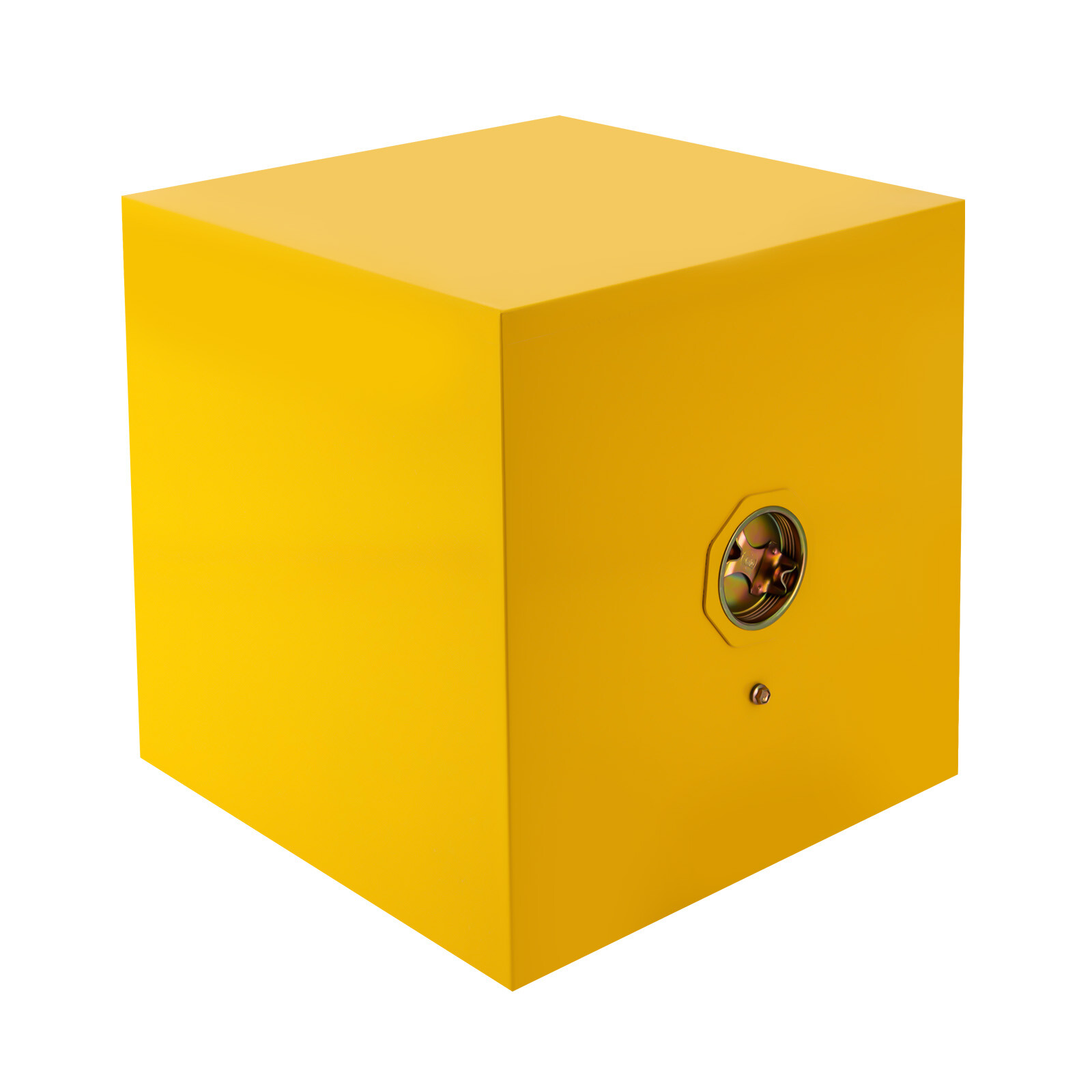 2Gal Flammable Cubic Hazardous Storage Cabinet Fireproof & Leakproof Liquid Bin