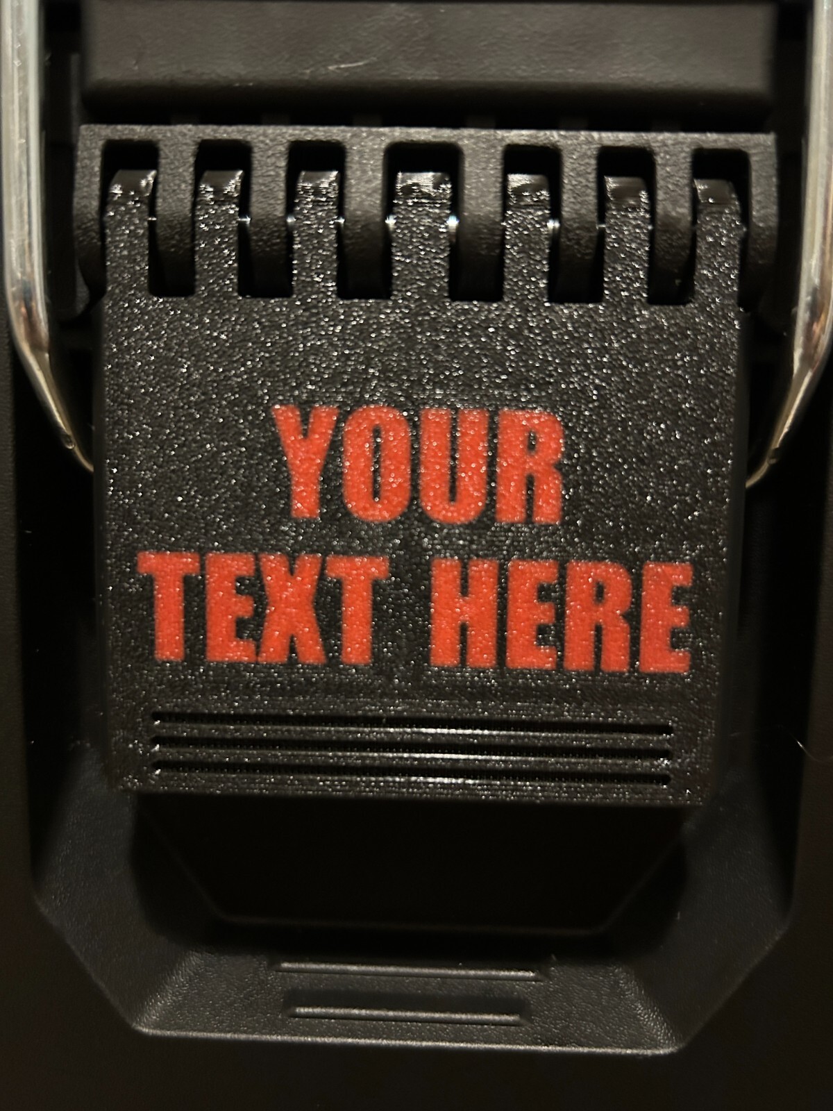 Replacement Latch for Milwaukee Compact Toolbox – Custom Text & Color Options!