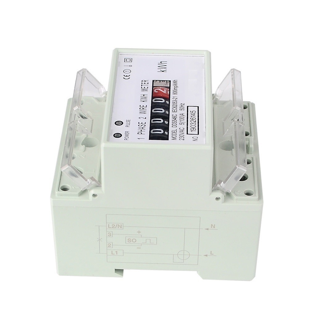 230V Wattmeter Digital Meter 5A 100A for Safe Electrical Systems