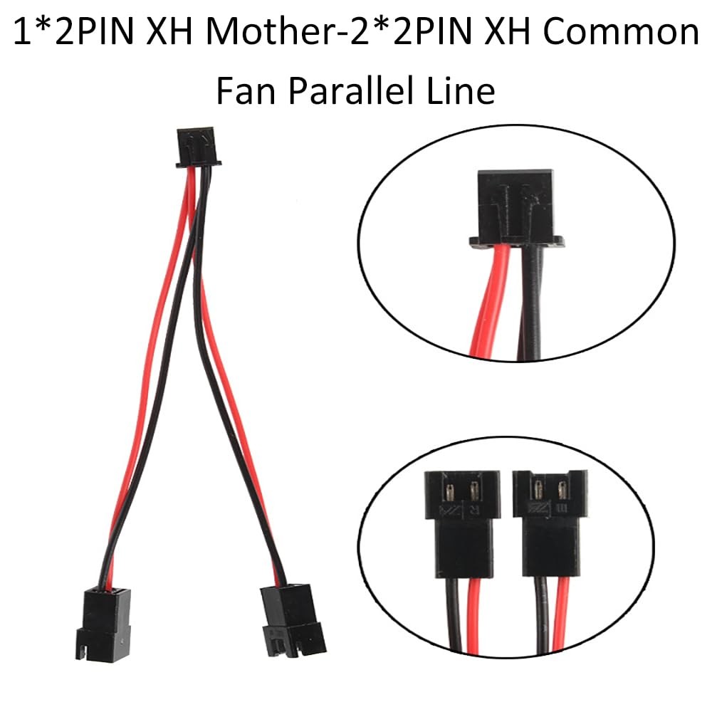 3D Printer 6PCS Cooling Fan Cables, Cables