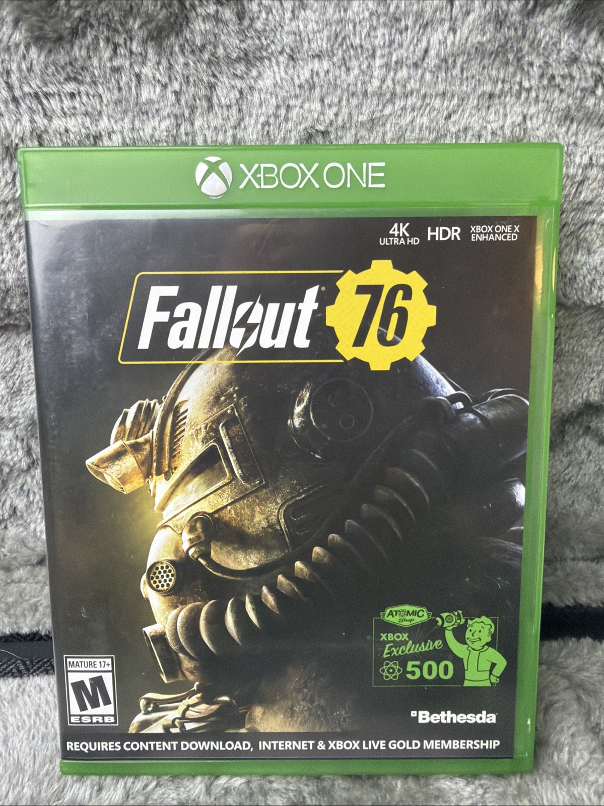 Xbox One - FALLOUT 76 - Microsoft 2018 CASE ONLY NO GAME