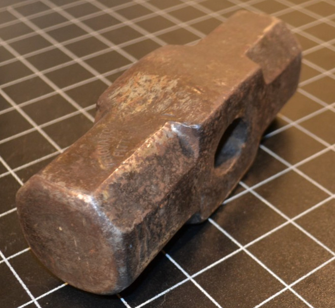 VERONA TOOL WORKS - 8# - SLEDGE HAMMER HEAD -BLACKSMITH - GOOD CONDITION