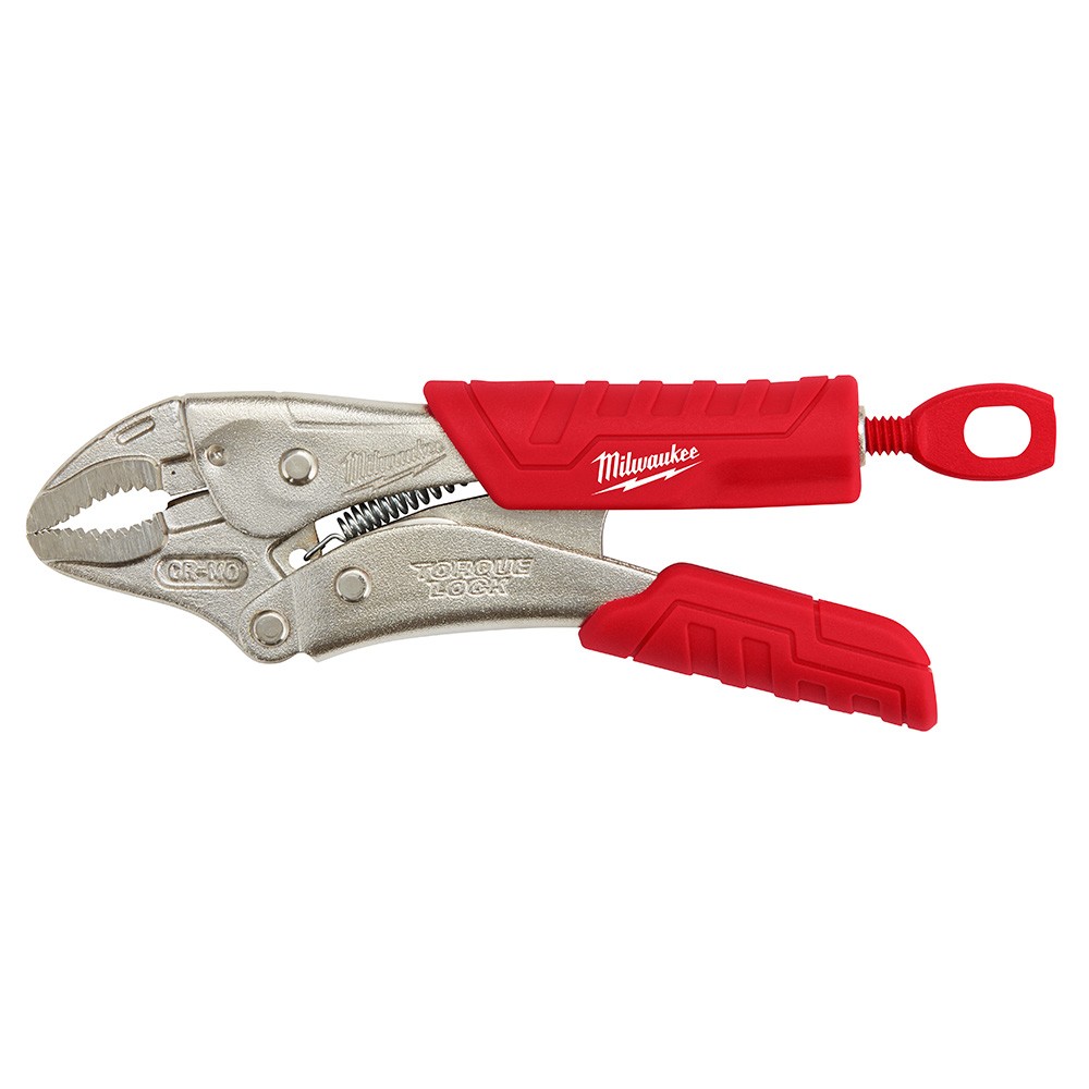 Milwaukee 48-22-3405 5" TORQUE LOCK Curved Jaw Locking Pliers w/ Grip