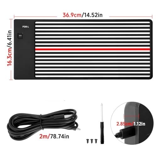 Wireless LED Dent Puller Light Board, USB Rechargeable Reflector for Car Repair