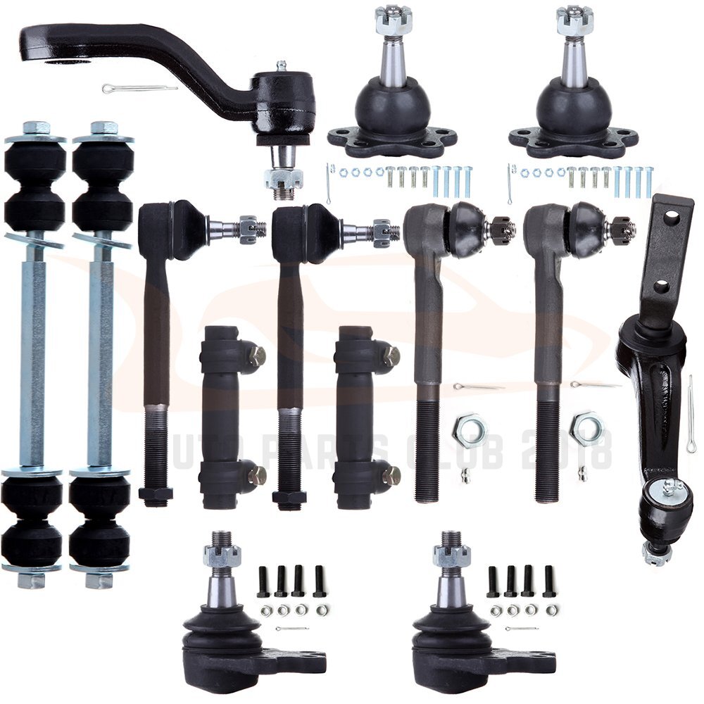 14pc Complete Front Suspension Kit Fits 1988 1990 1992 Chevy GMC K1500 K2500 4x4