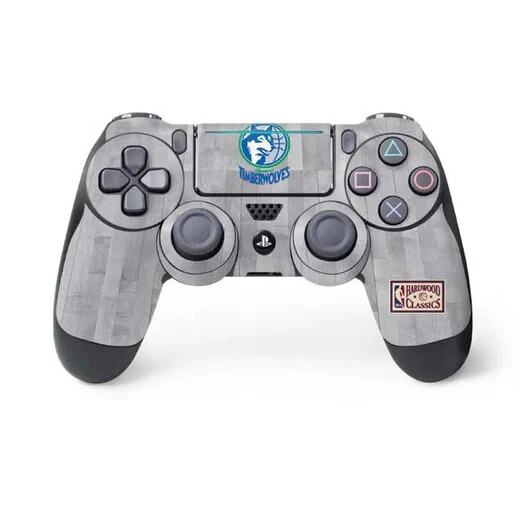 NBA Minnesota Timberwolves Hardwood Classics PlayStation PS4 Skin  -Brand New!