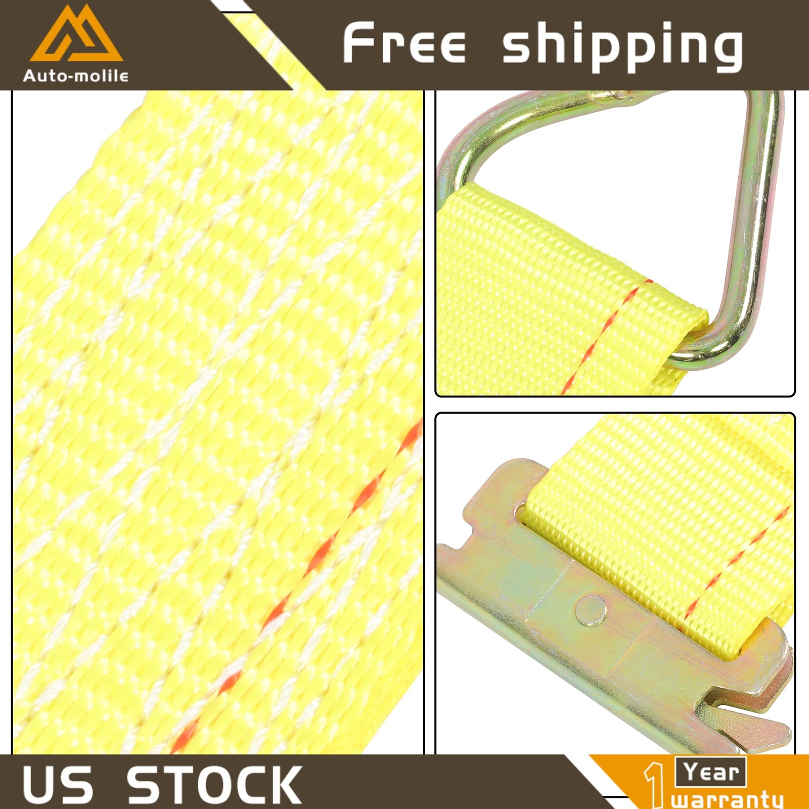 5' E Track Rail Kit Portable Tie Down Multi Purpose Secure Steel 28 Pack Durable