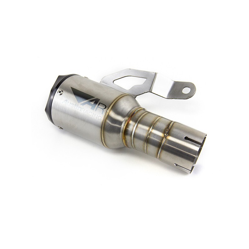 For BMW S1000RR 2019-2025 S1000R 2019-2025 Exhaust Muffler Pipe Slip On 60mm Tip