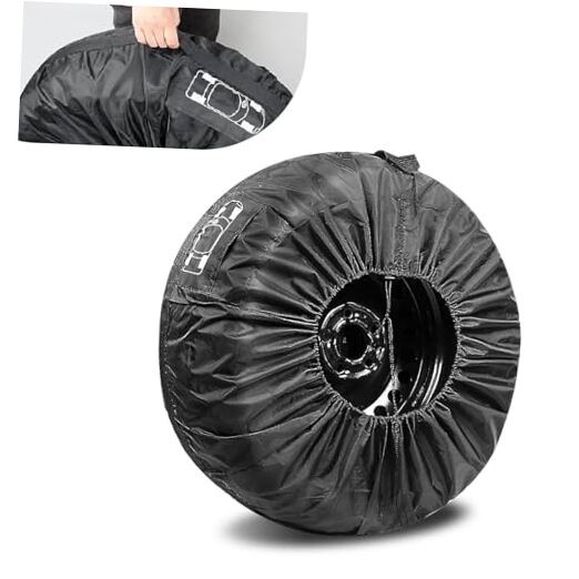 1 PC Car Tire Protector, 31.49" 210T Oxford Cloth Sun Dustproof 19"-23" 1 PC #L