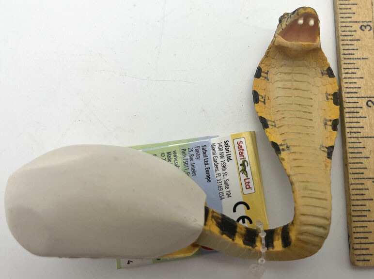 Hatching Cobra Snake - Discontinued Safari Item