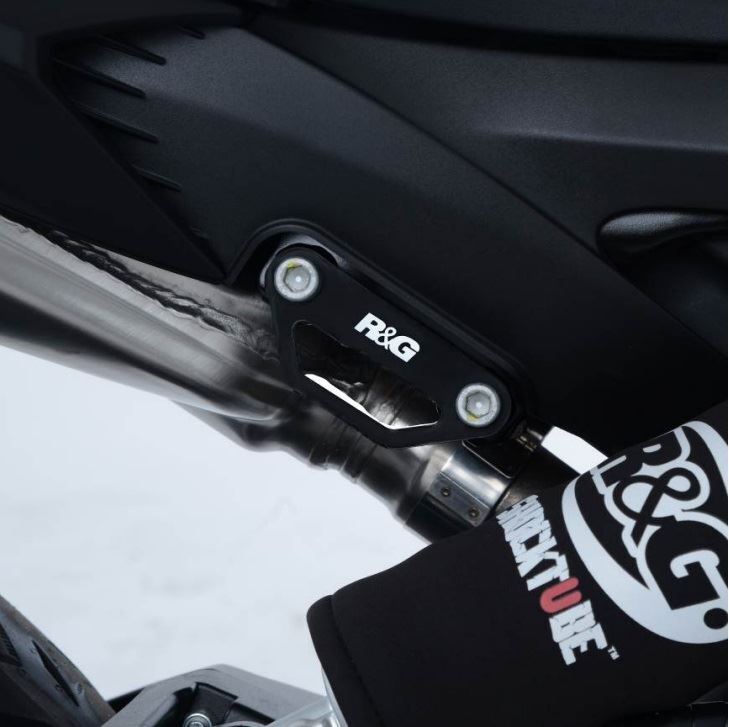 R&G Tie-Down Hooks Black (Pair) Aprilia Shiver 900 2017 - 2024