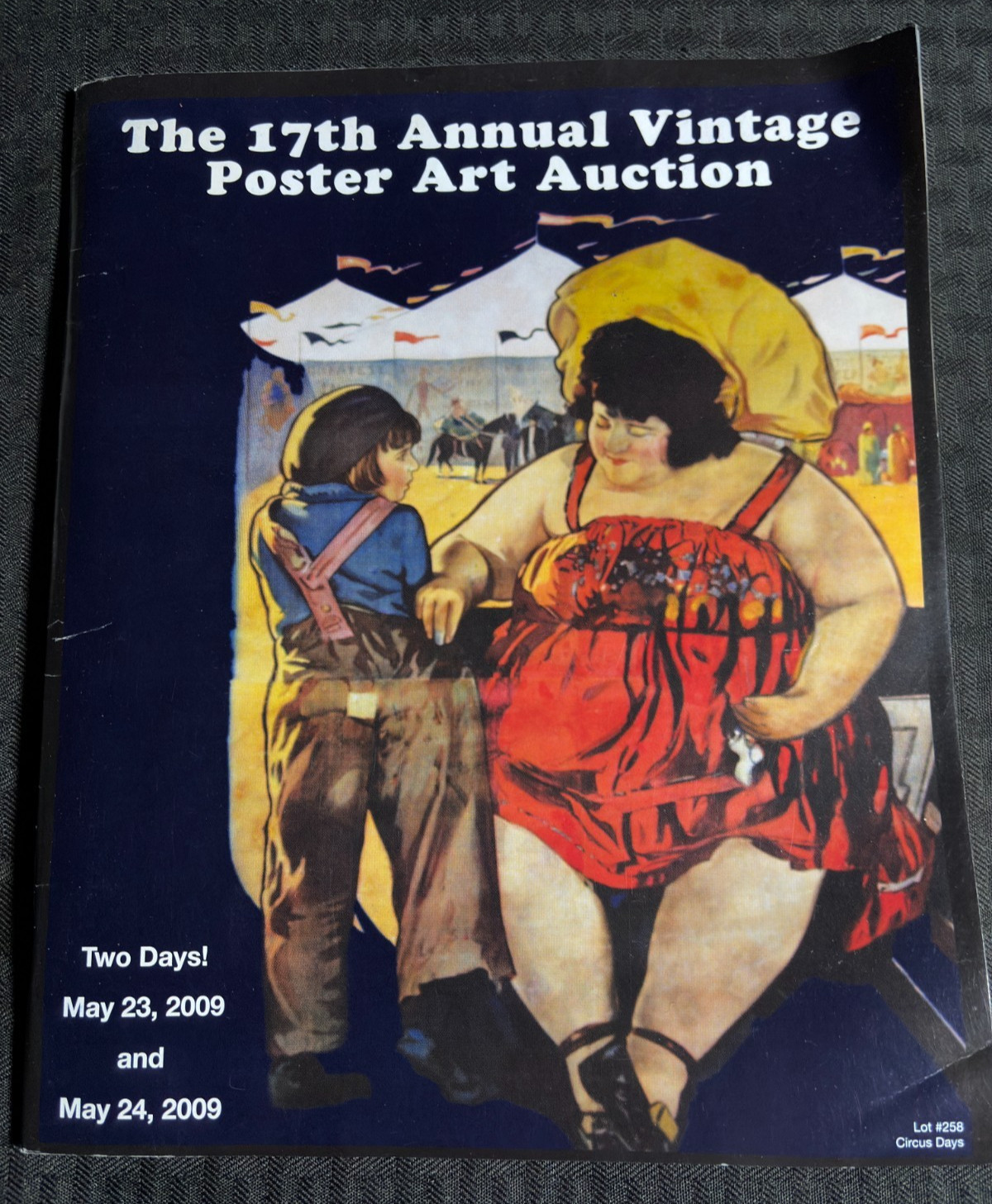 2009 The 17th Annual VINTAGE POSTER ART Auction Catalog VG 4.0 May 23-24