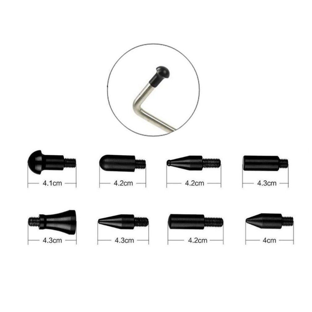 Puller Rods Dent Paintless Repair Tools Car Removal Body Push kits