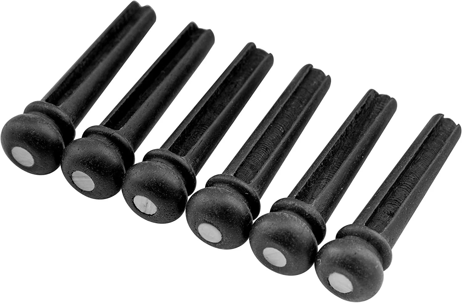 Slottedguitar Ebony Bridge Pins Endpins for Taylor Martin Acoustic Guitar Replac