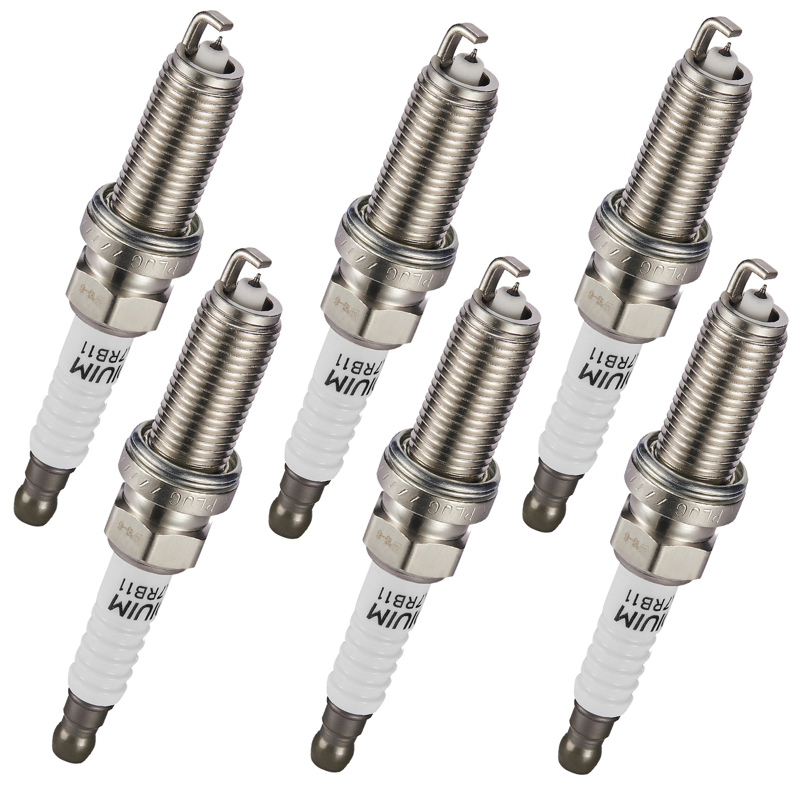 6PCS Ceramic Iridium Spark Plugs For 2003-2007 INFINITI G35 3.5L V6 LFR5AIX-11
